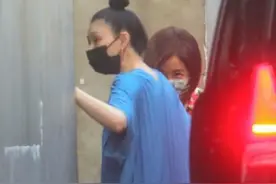 大s婚变后首露面，现身妹夫招待所聚会，身材消瘦脚踝比手腕还细图片