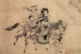 金朝第一女画家宫素然，真迹流落日本，画中细节暗示人物命运图片