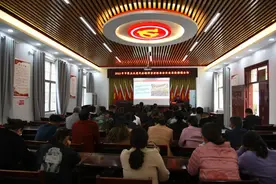 汝南县张楼镇举办学习贯彻市五次党代会精神集中宣讲报告会图片