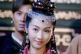 TVB武侠剧里的10位异域美人，自带妩媚和灵气，一颦一笑风情万种图片