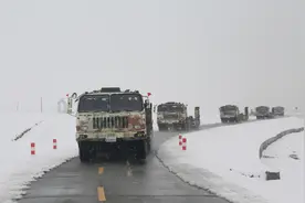 感动！寒冷的雪域高原，汽车兵们遇到了这些暖心事……图片
