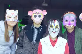 折纸面具手工教程，只要一张纸，不花钱各种样式轻松diy