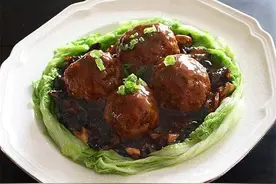 「陕菜味道」陕西蒸碗——四喜丸子图片