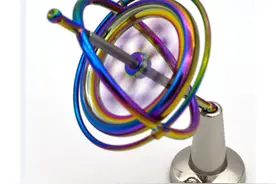 金属机械陀螺仪玩具图片