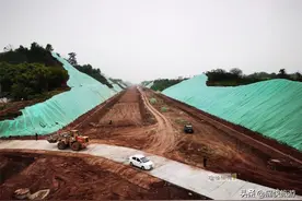 行走自贡：探营建设中的北环快速通道图片