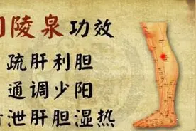 常按阳陵泉清肝胆邪火，人体自带的“龙胆泻肝丸”图片