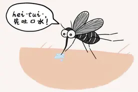 冷知识：蚊子会边喝着你的血边在你身上“小便”图片