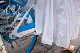 夏天穿长裙骑单车如何应对裙角卷入车轮？AI给出了解决方案图片