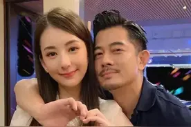 熊黛林与郭富城前后发文秀恩爱，是较劲还是偶然图片