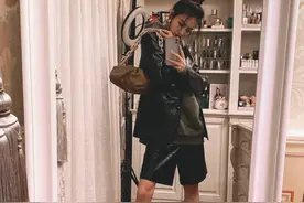 徐璐咋这么瘦了？腿细得跟我胳膊一样大小，难怪怎么穿都好看图片