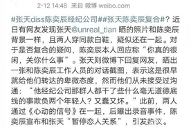 陈奕辰张天之间还有后续，两人都做了相同一件事，张天称号被盗图片