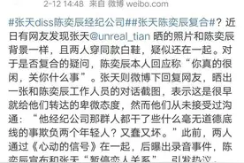 陈奕辰张天之间还有后续，两人都做了相同一件事，张天称号被盗图片