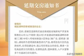 因延期交房免除15个月物业费 云南城投这次倒也“大方”图片