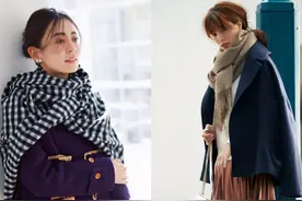 你离时髦还差一条围巾，教你12种戴法戴出高级感，建议收藏图片