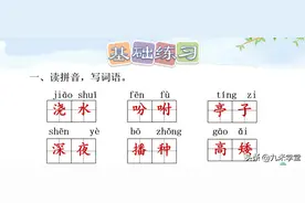 人教版语文五年级上册第2课《落花生》图文讲解+同步练习图片