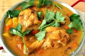 我心中最棒的咖喱鸡腿做法，学会立省100，再也不用出去吃了图片