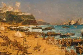 澳大利亚跟英国攻打土耳其，结果被灭杀，一仗之后清醒了图片