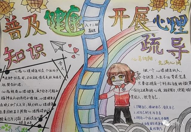 心理健康教育手抄报