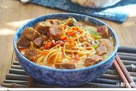 红烧牛肉面，自己做图片