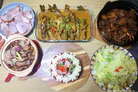 老公生日，媳妇忙碌一上午，满满一桌子菜，老公：对不起，我忘了图片