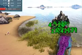 轻松单刷石头人，《方舟生存进化》镰刀龙虽然吃素但战斗力不弱图片