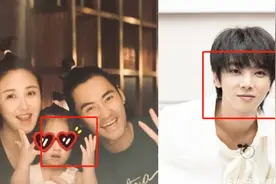 张歆艺晒儿子“四坨”洗澡照，儿子侧颜越来越像舅舅华晨宇，傻萌图片