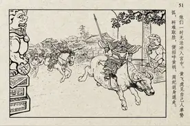 一本好的连环画就是一位好老师，封神演义《黄飞虎反五关》下部图片