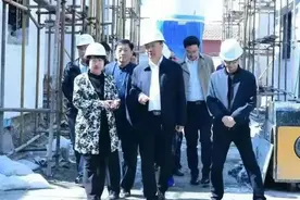 西青区领导节日期间深入街镇调研民心工程项目图片