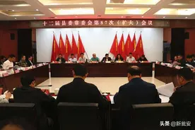 张文强主持召开十二届县委常委会第87次（扩大）会议图片