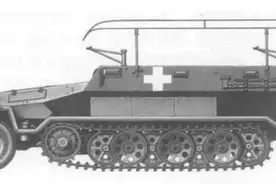 二战德军装甲兵的指挥中枢：Sdkfz 251/6型半履带装甲指挥车图片