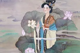 古诗词里的“出淤泥而不染，濯清涟而不妖”洁白高尚的荷花图片