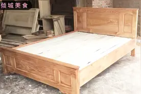 乡下家具店卖的实木床，一米八大床1200块一张，你觉得值得吗？视频封面