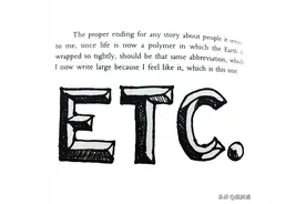 英语句子最后经常见到“etc.”，是什么？怎么念？图片