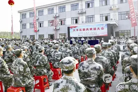 江苏盐城大丰：欢送新兵入伍图片