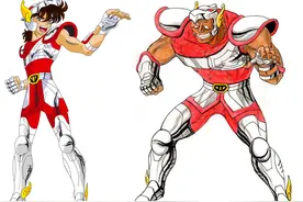 和五小强争夺圣斗士资格，只有艾萨克有取代冰河的能力图片