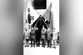 蒋介石曾助韩国抵抗日本，维护朝鲜半岛统一未果图片