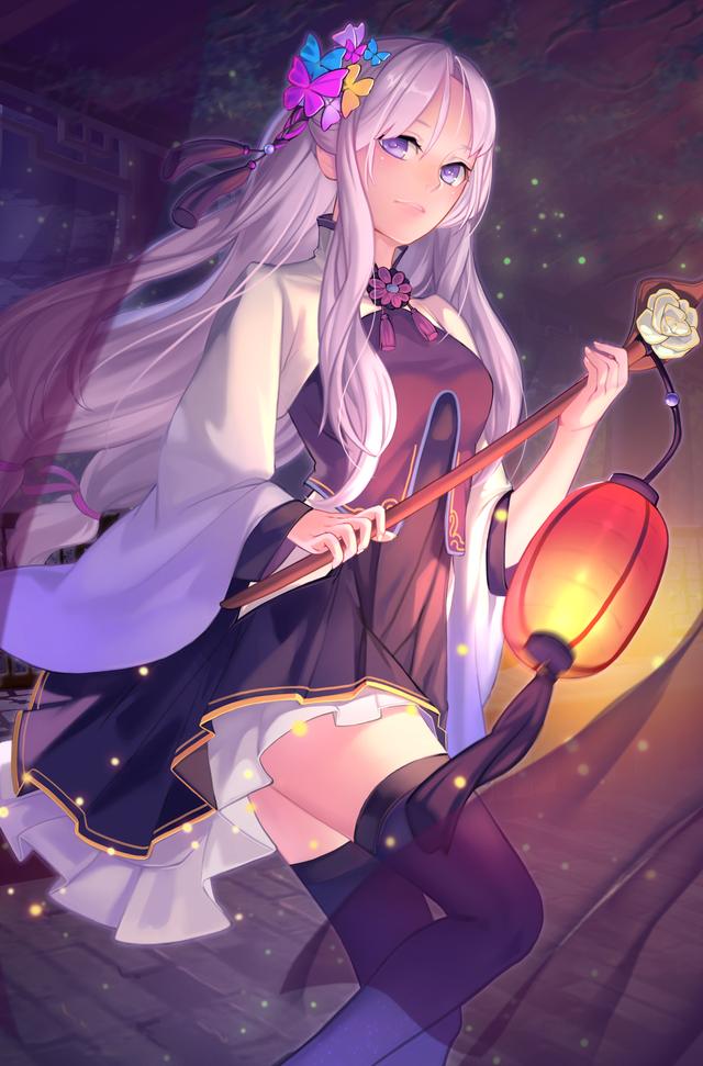 唯美国漫风格《三国罗曼史》游戏卡牌高清原画 女性版三国人物欣赏