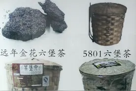 被誉为三鹤至尊的老茶0101六堡茶，究竟口感如何？开汤图片