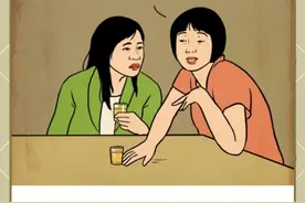 女生喝酒的几大类型，你属于哪一种？（漫画）图片