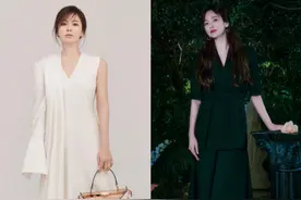 39岁的宋慧乔状态太绝了，新剧路透生图依然抗打，真是让人羡慕啊图片