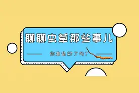 冬虫夏草：你才有虫草素，你全家都有图片