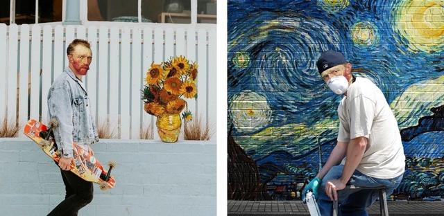 羽毛球变拖鞋，梵高滑滑板，这些脑洞大开的宝藏博主每天在干嘛？