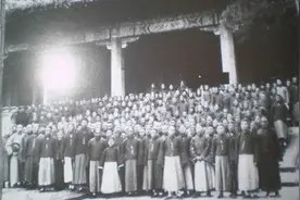 1936年，孔府在山东摆了一场婚宴酒席图片