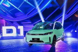 比亚迪的小绿车来了，一看实车，网友：果真不一样图片