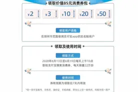 郑州最新消费券来了，130000000元！明天上午10点开抢图片