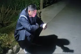 蹲在电线杆下开家长会，杭州爸爸这个举动惊动校长！背后原因值得深思图片