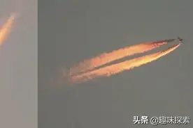 美国天空出现柱状火焰，存在50秒，是外星飞船来袭？有答案了图片