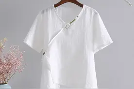 喜欢中式服装吗？中式元素，汉服改良上衣图片