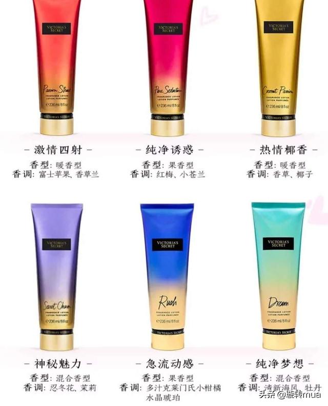 维密身体乳有天鹅绒花瓣