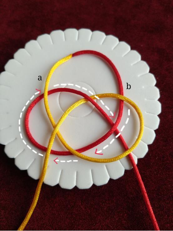 中国结之金钱结的编法,基础入门结,非常好学!附图解教程